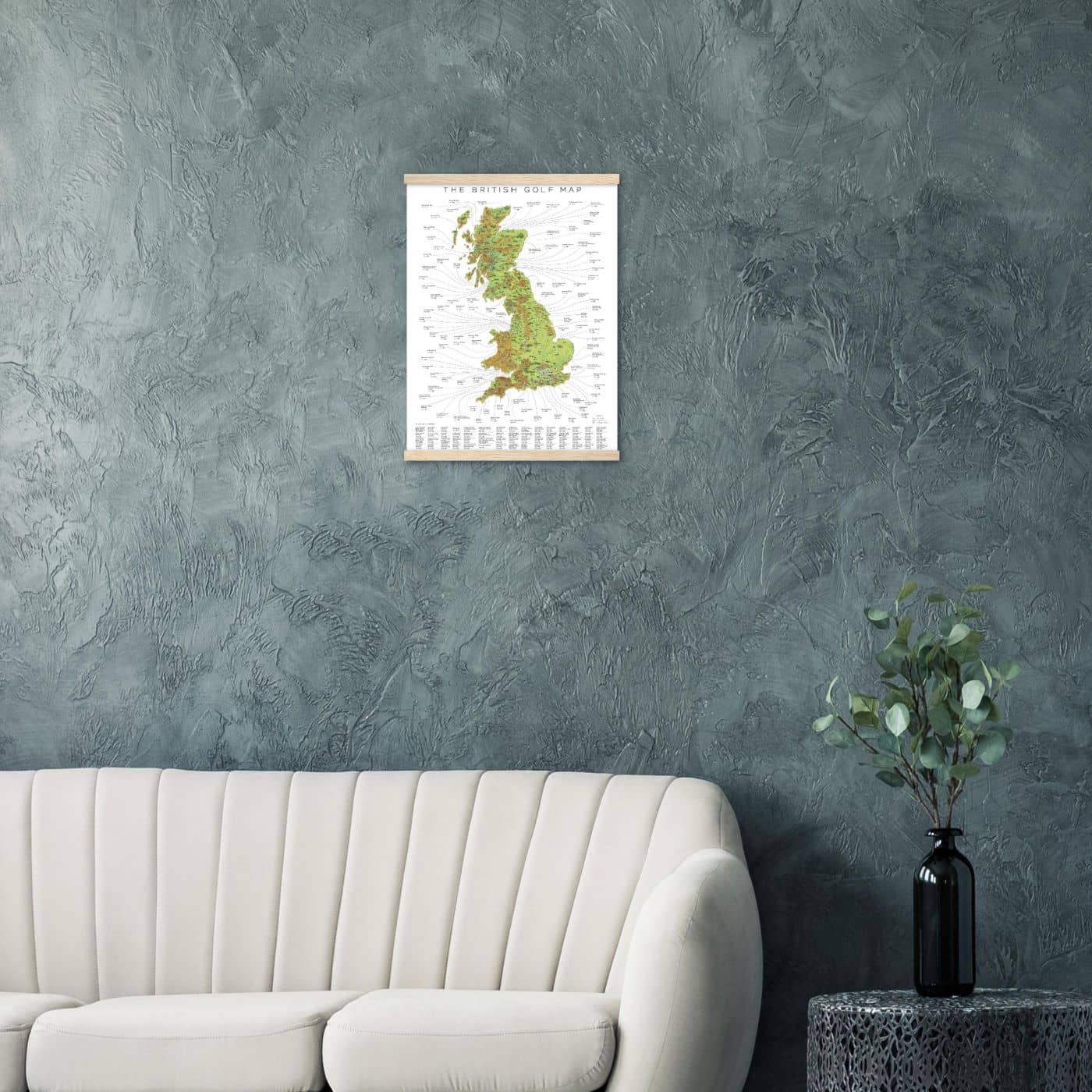 The British Golf Map