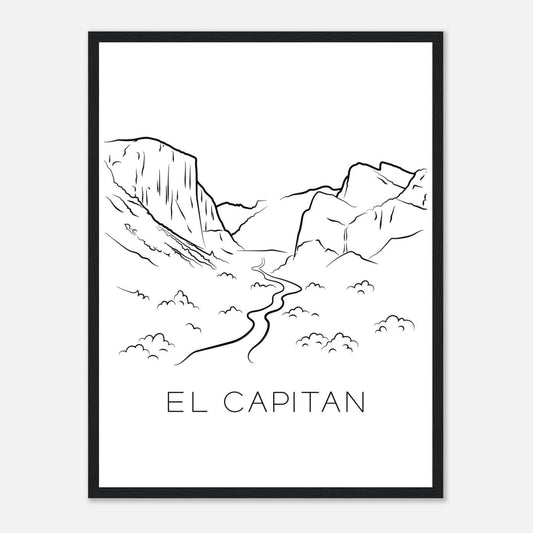 El Capitan - Black & White