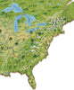 The US Ski Map