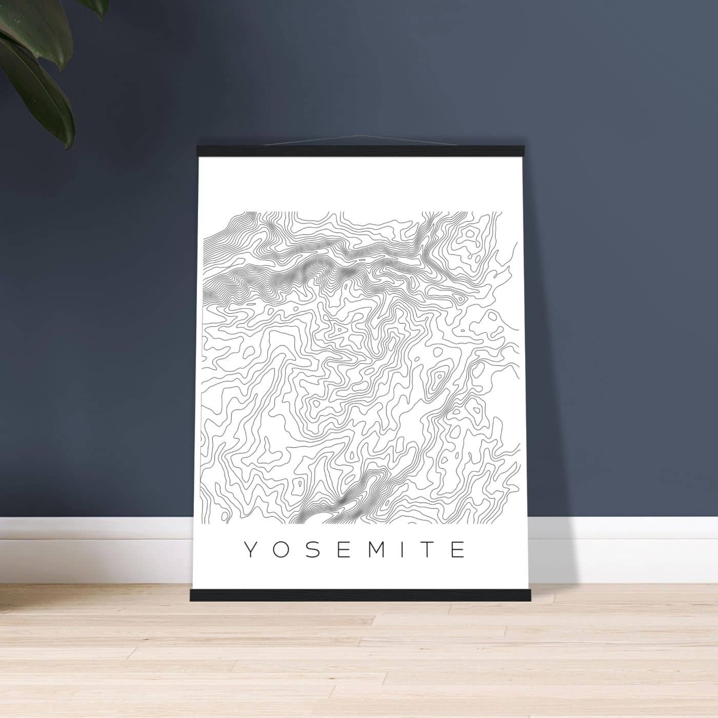 Yosemite - Contour Lines