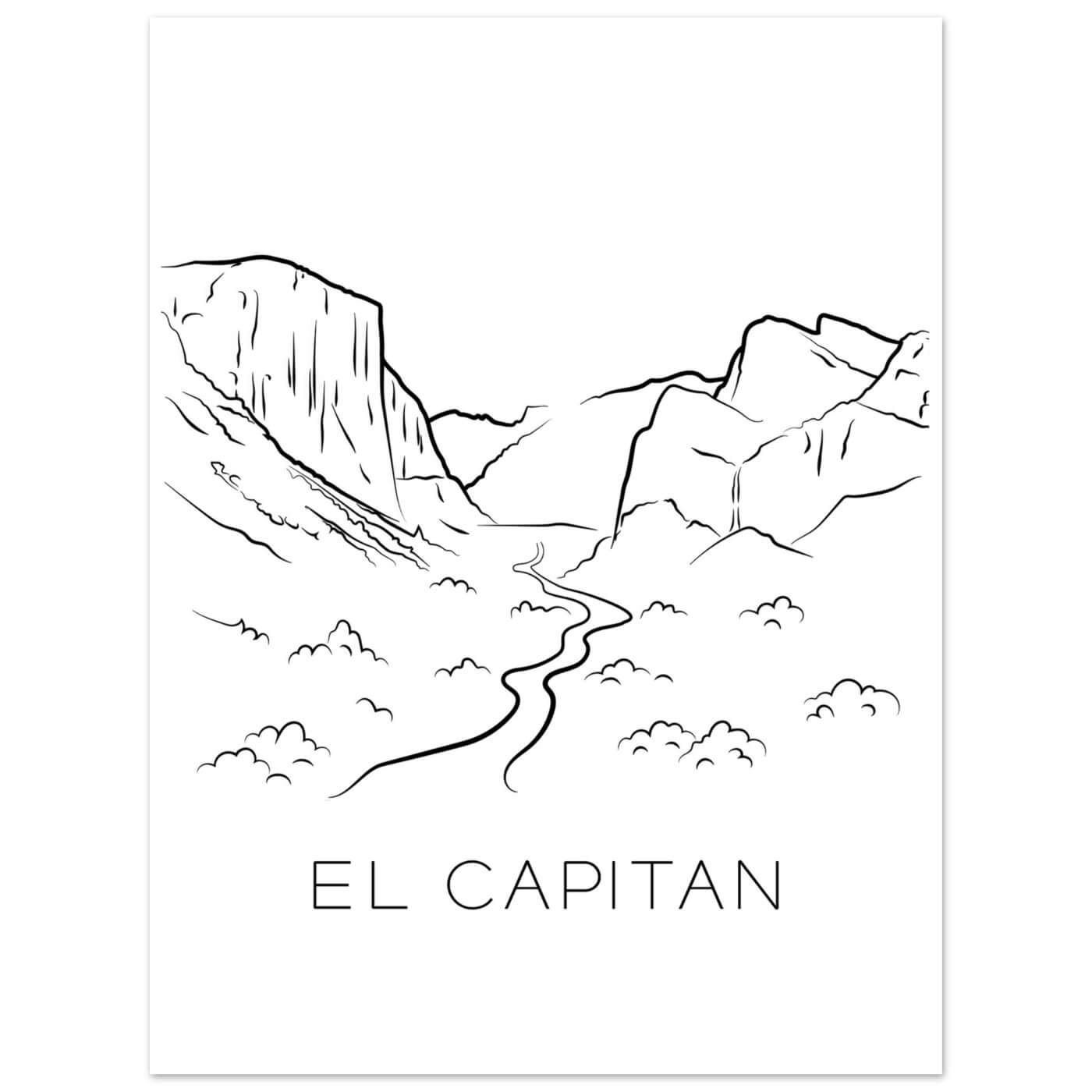 El Capitan - Black & White