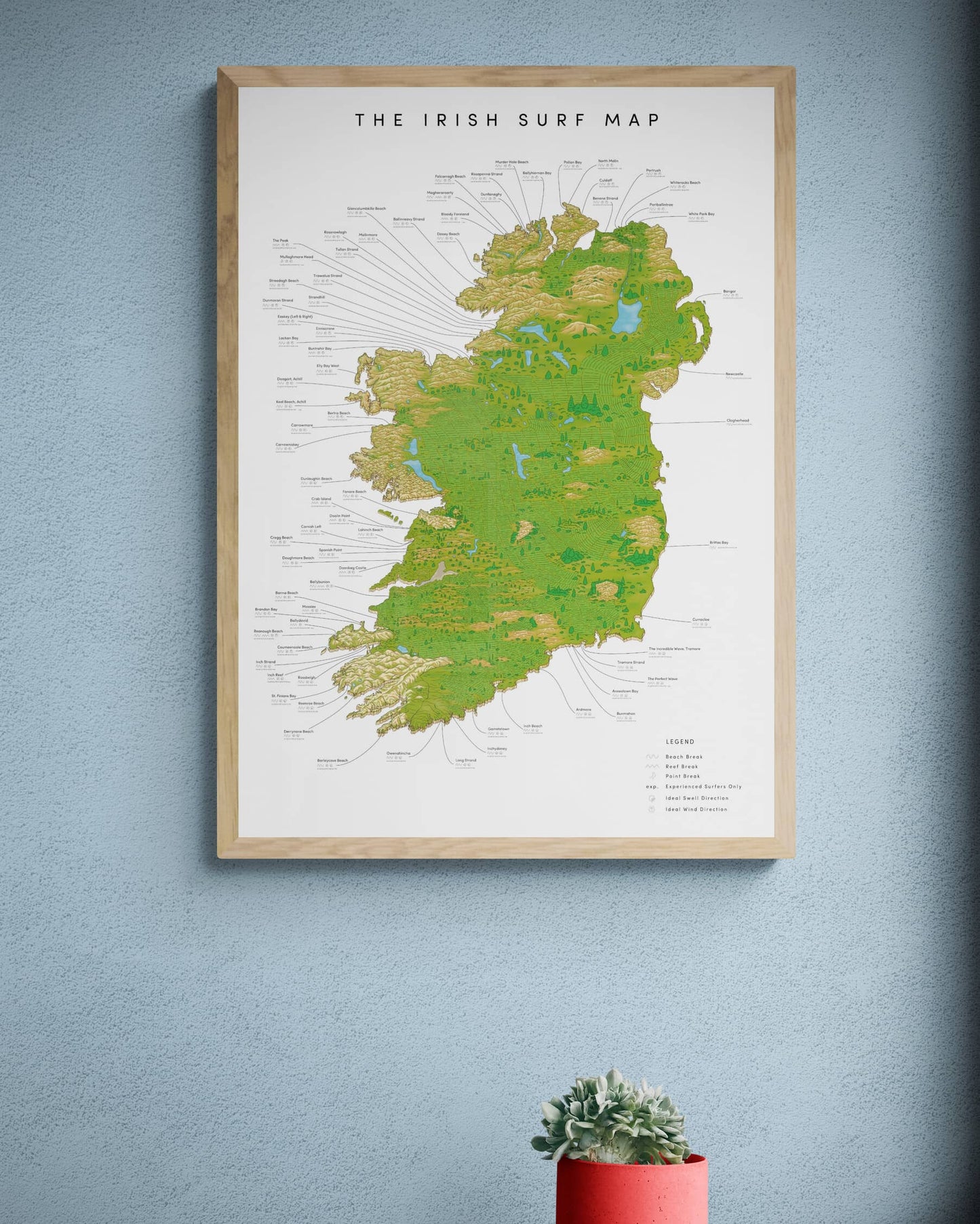 The Irish Surf Map