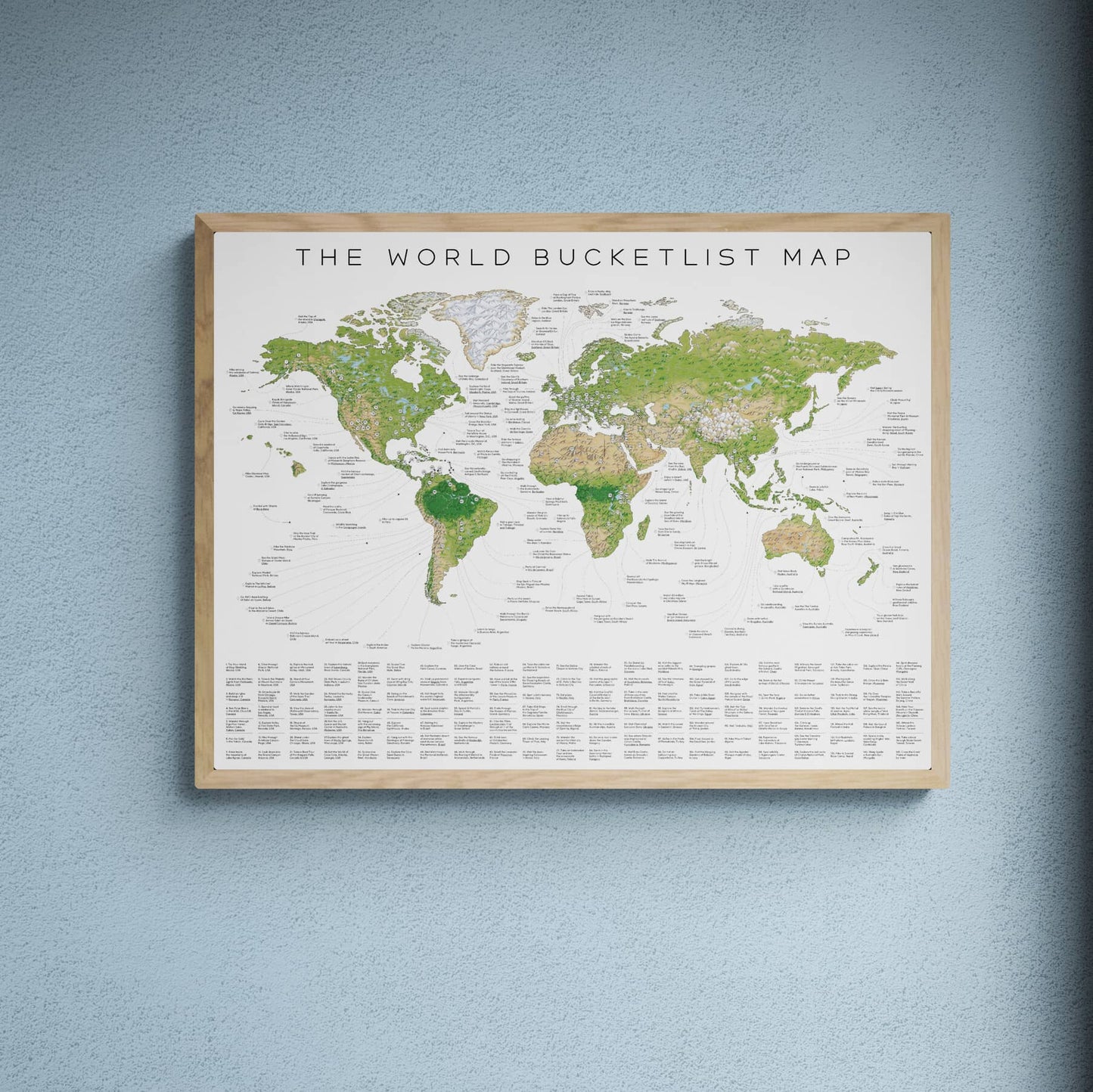 The World Bucketlist Map