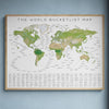 The World Bucketlist Map