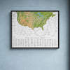 The US Golf Map