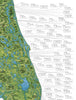 The Florida Surf Map