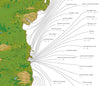 The Irish Sea Swim Map (1st Edition)