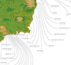 The Irish Sea Swim Map (1st Edition)