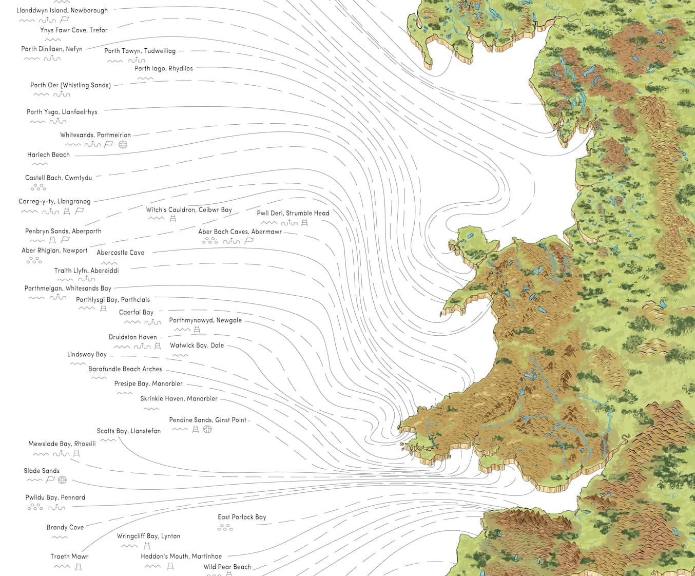 The British Sea Swim Map