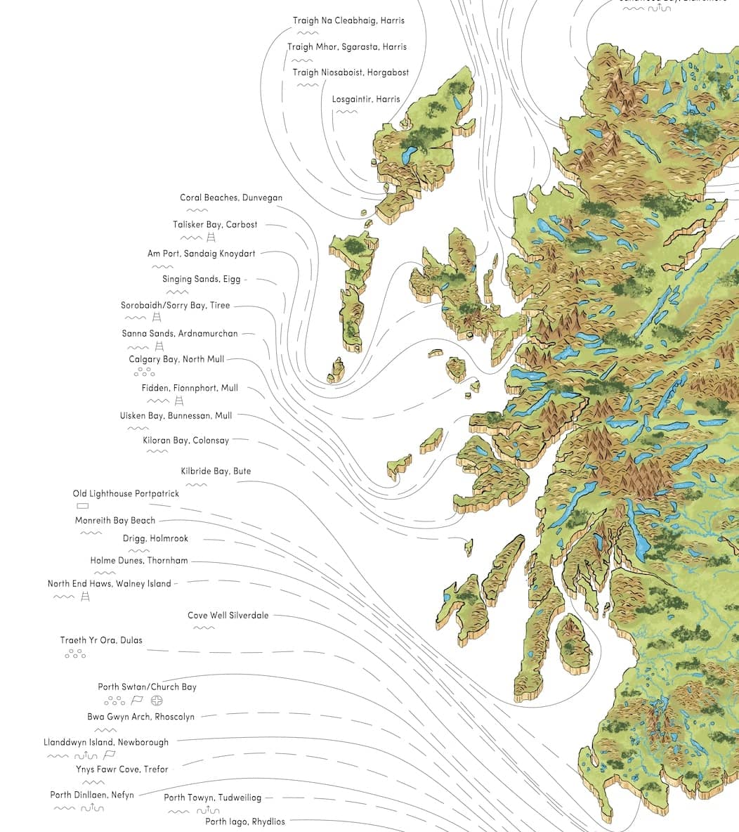 The British Sea Swim Map