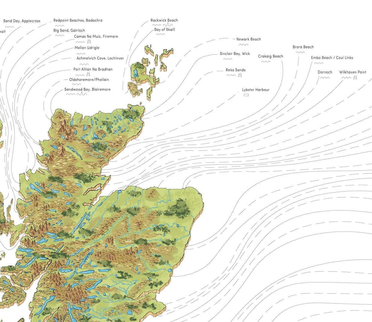 The British Sea Swim Map