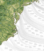 The US East Coast Surf Map