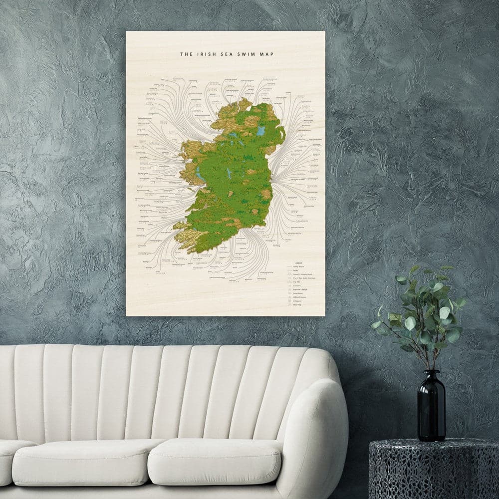 The Irish Sea Swim Map (1st Edition)