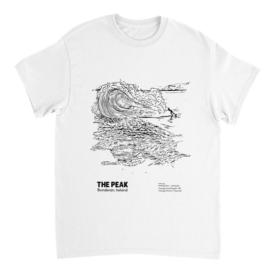 The Peak, Bundoran - Heavyweight T-shirt