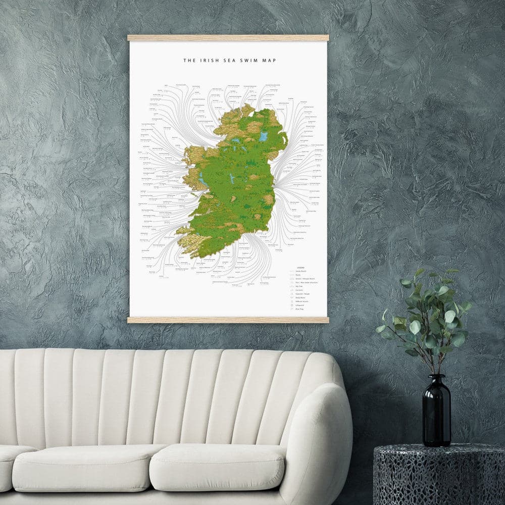 The Irish Sea Swim Map (1st Edition)