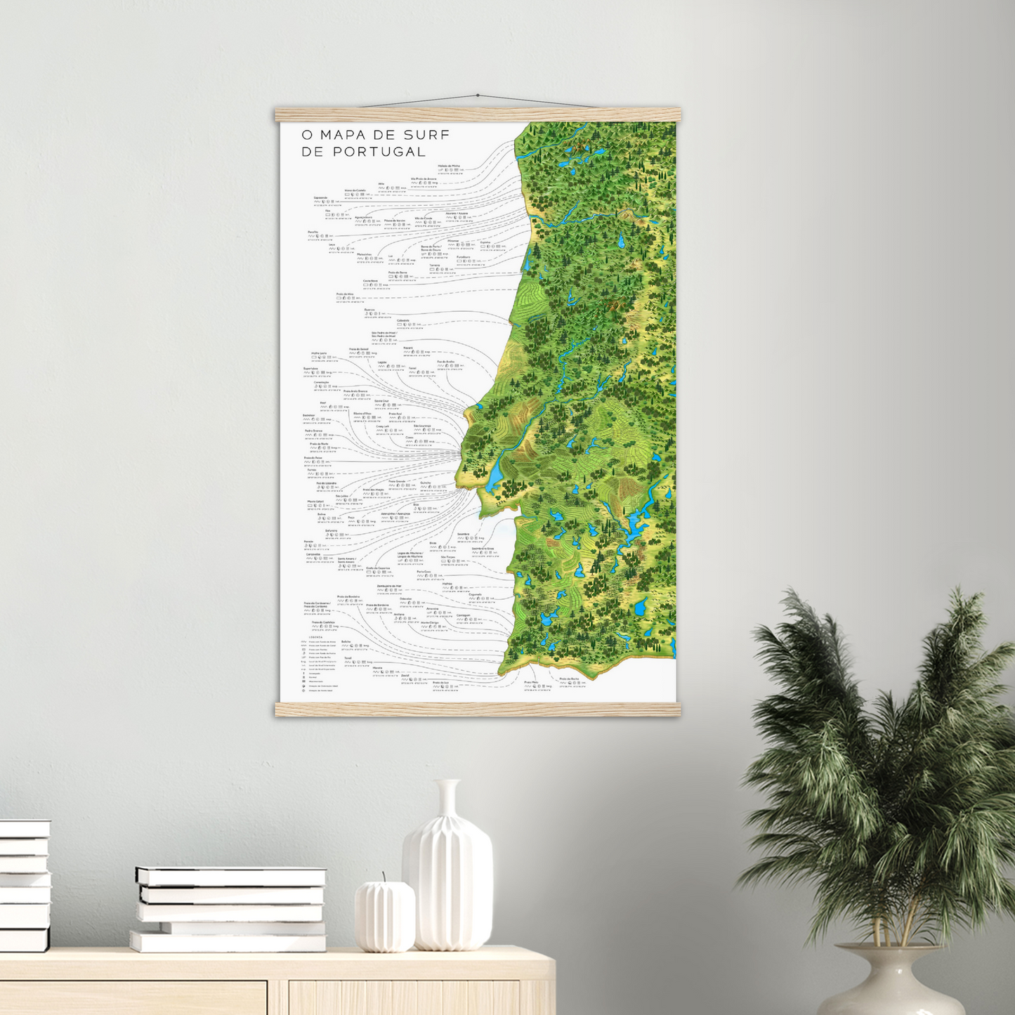 The Portuguese Surf Map